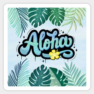 Aloha Vibes Sticker